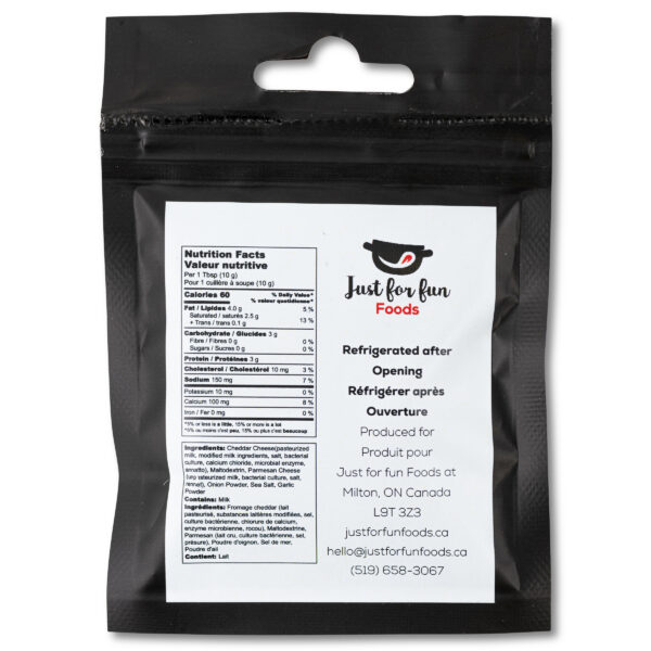 Baked Cheese - the Original Cheddar Topping - 10g Zip Top Pouch (1-2 servings)