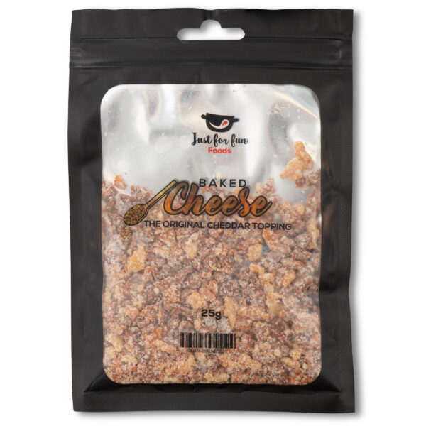 Baked Cheese - the Original Cheddar Topping - 25g Zip Top Pouch/2 pack