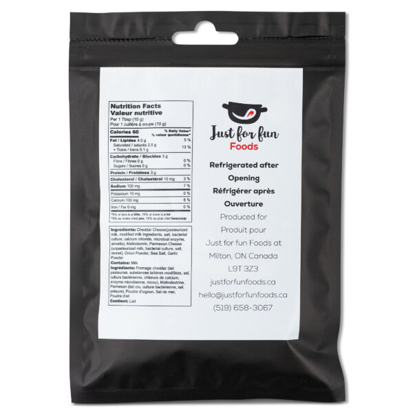 Baked Cheese - the Original Cheddar Topping - 50g Zip Top Pouch (5-10 servings)/2 pack