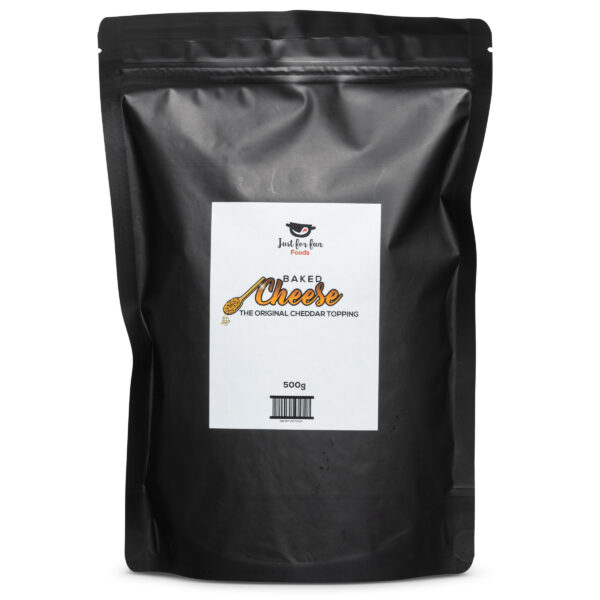 Baked Cheese - the Original Cheddar Topping - Zip Top Pouch/500g Bulk (50-100 servings)