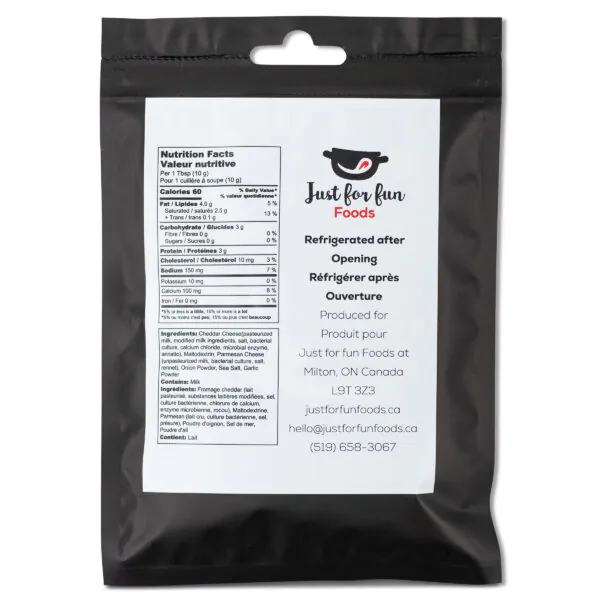 Baked Cheese - the Original Cheddar Topping - 25g Zip Top Pouch (2-5 servings)