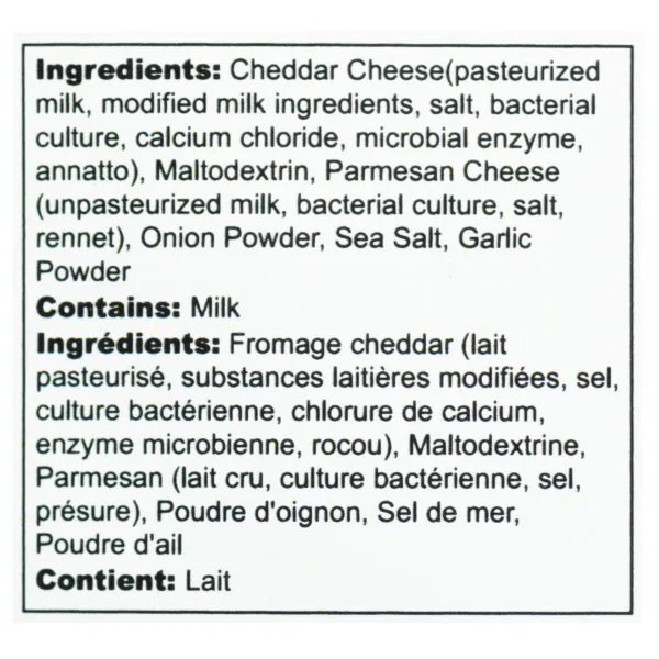 Baked Cheese - the Original Cheddar Topping - 25g Zip Top Pouch (2-5 servings)